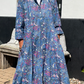 Delhi dress blå