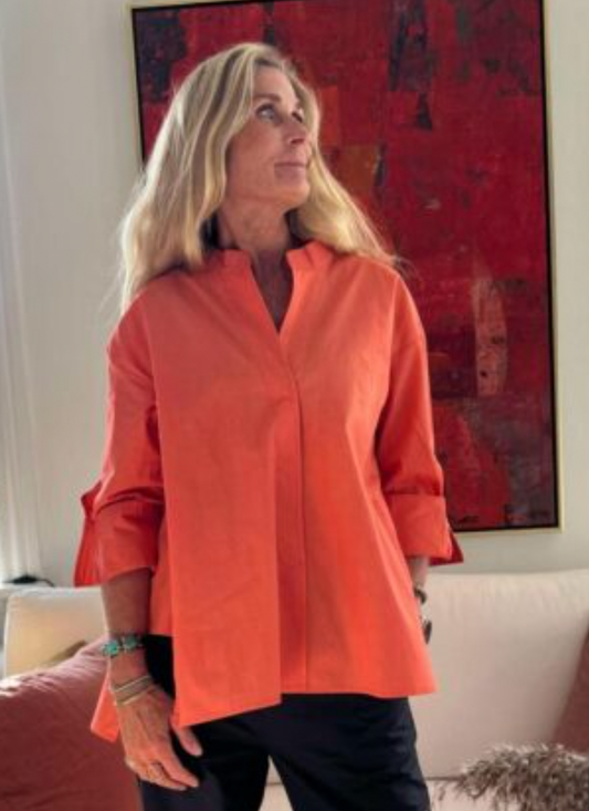 Luna shirt coral