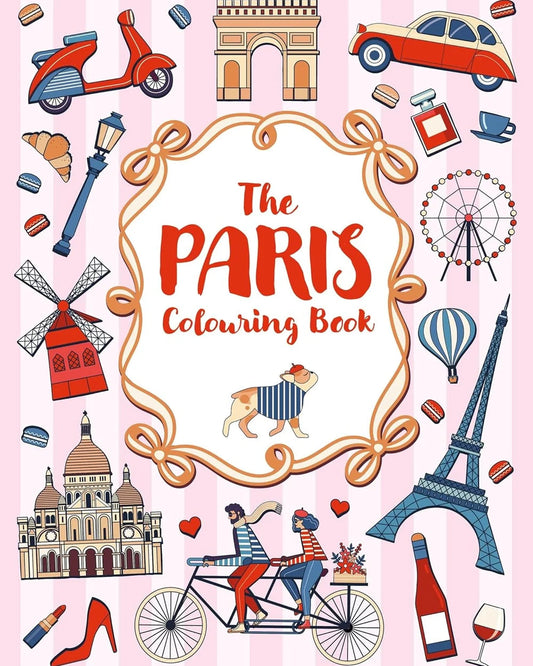 The Paris Colouring Book