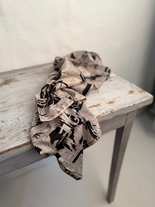 Silk scarf - 16