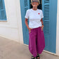 Cannes pants - Fuchsia
