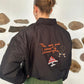 Mi Amore Bomber Jacket - Black