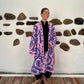 Andrea jacket - Pink/blue One size