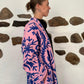 Andrea jacket - Pink/blue One size