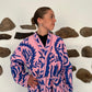 Andrea jacket - Pink/blue One size