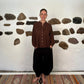 Paula shirt - brown S/M