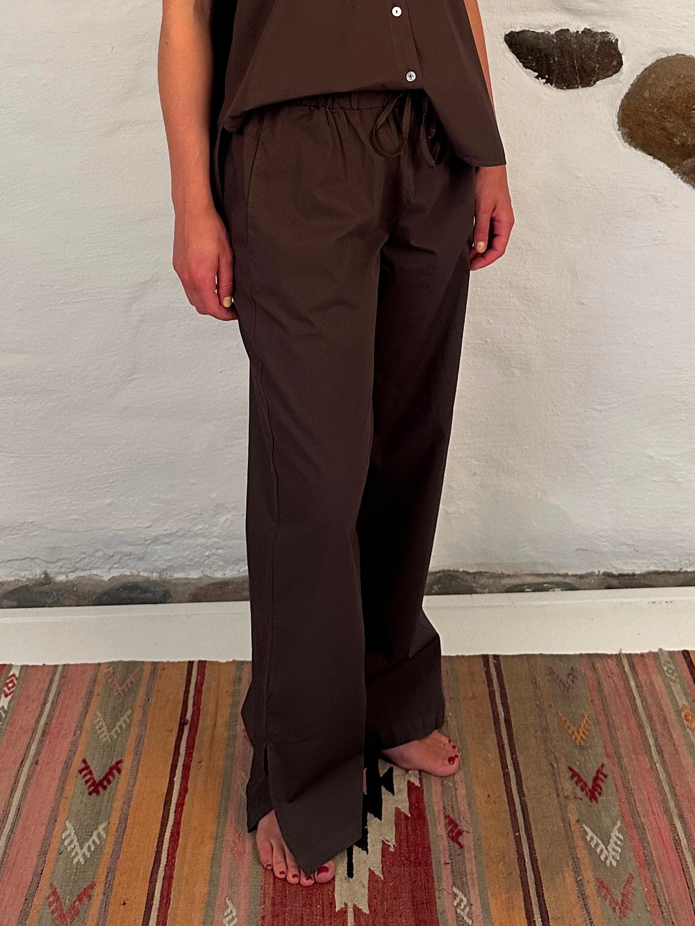 Florence pants - Chocolate brown