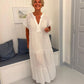 Ubud dress - Paper white