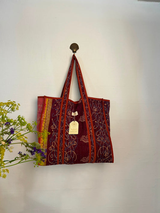 Kantha tote bag 2