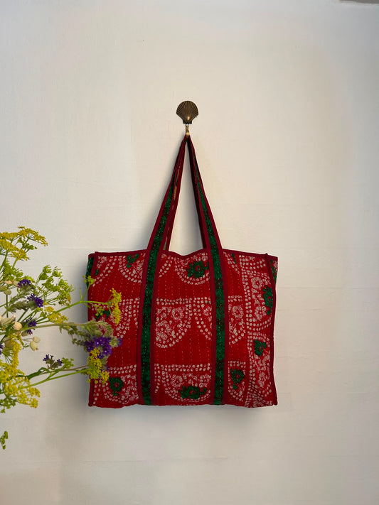 Kantha tote bag 37