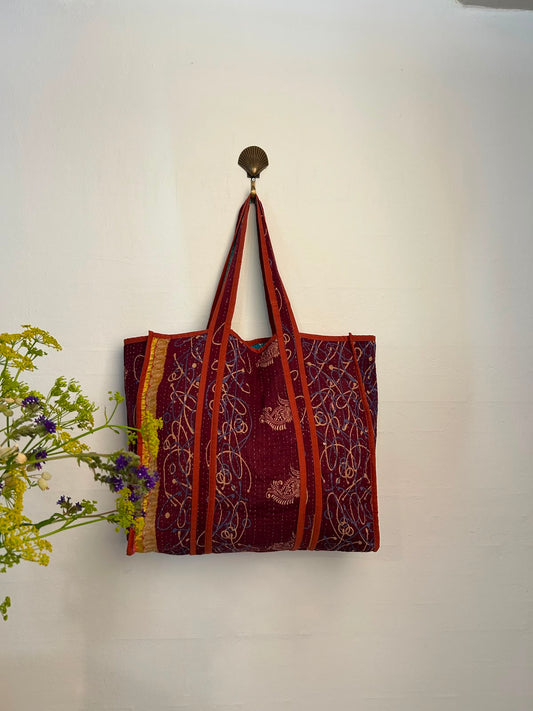 Kantha tote bag 38