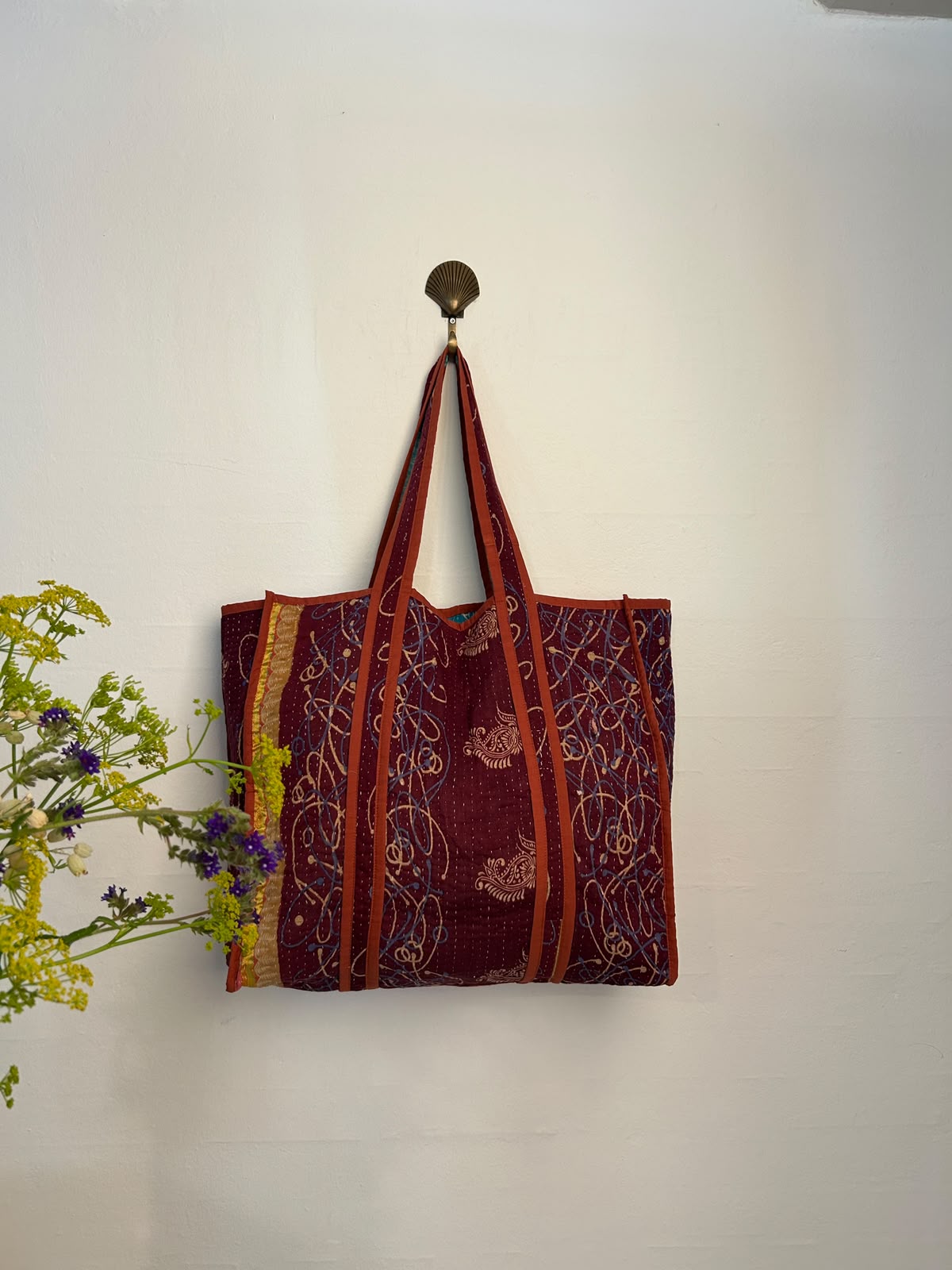 Kantha tote bag 38