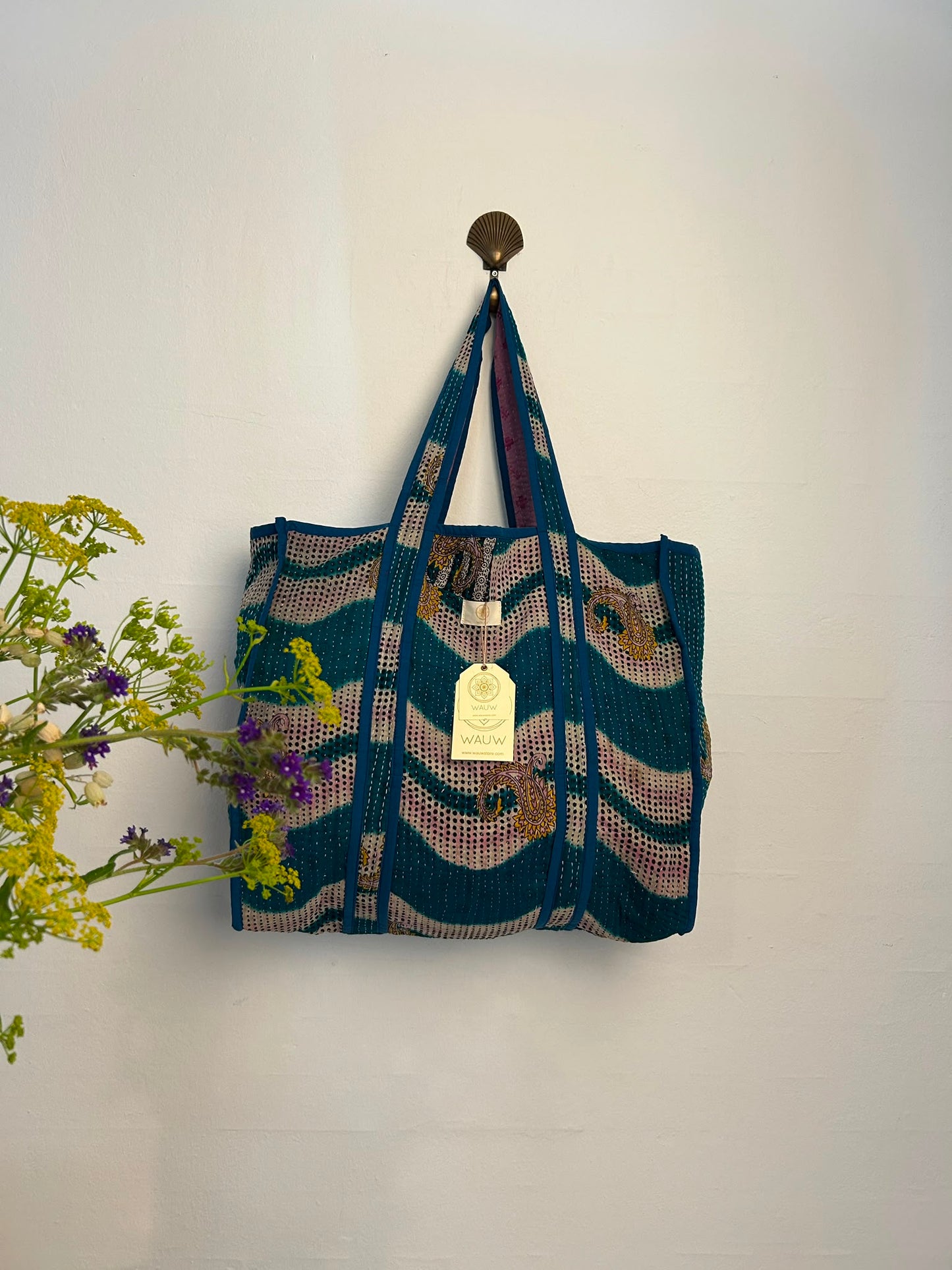 Kantha tote bag 48