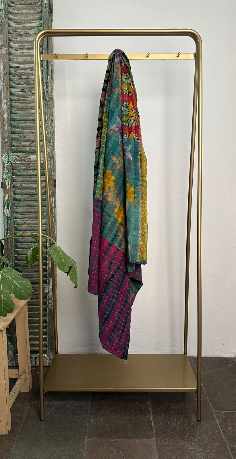 Kantha Tæppe - 1125