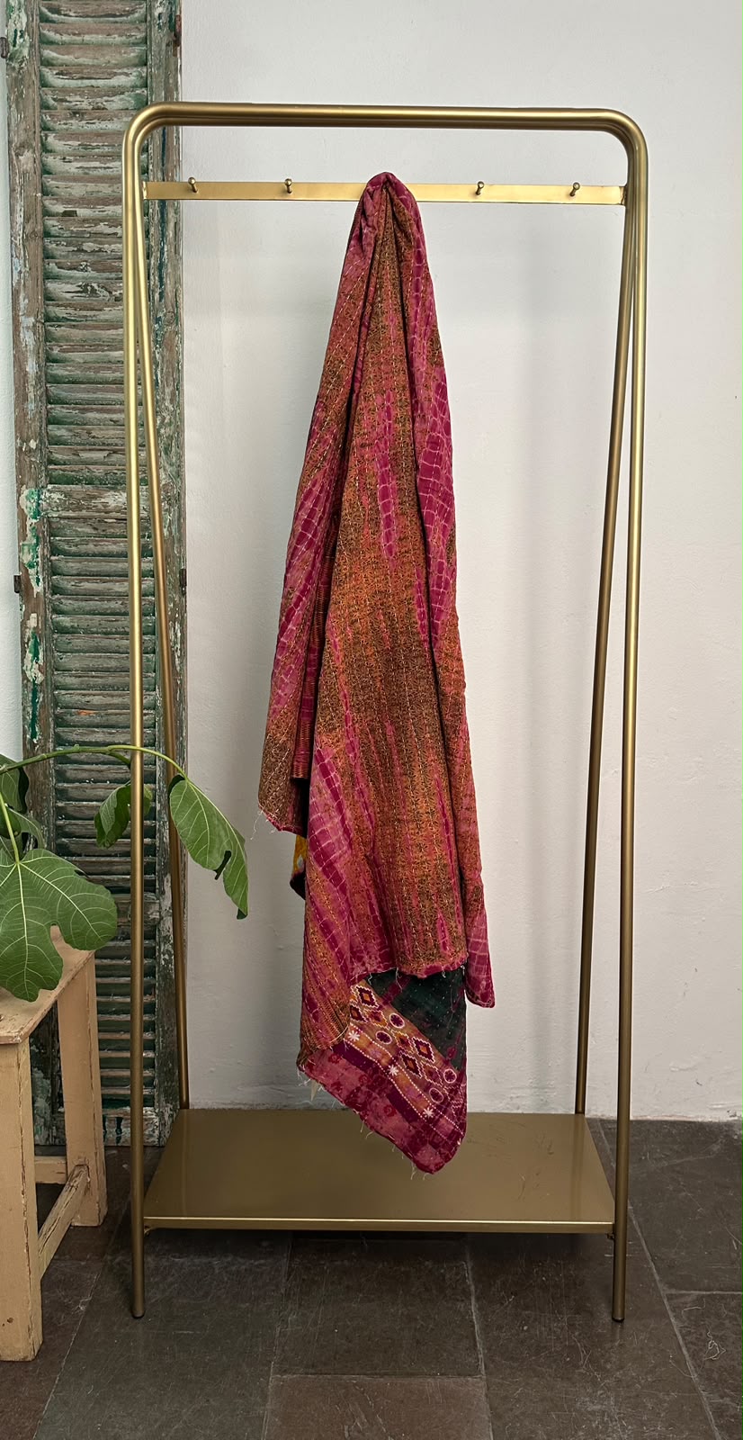 Kantha Tæppe - 1128
