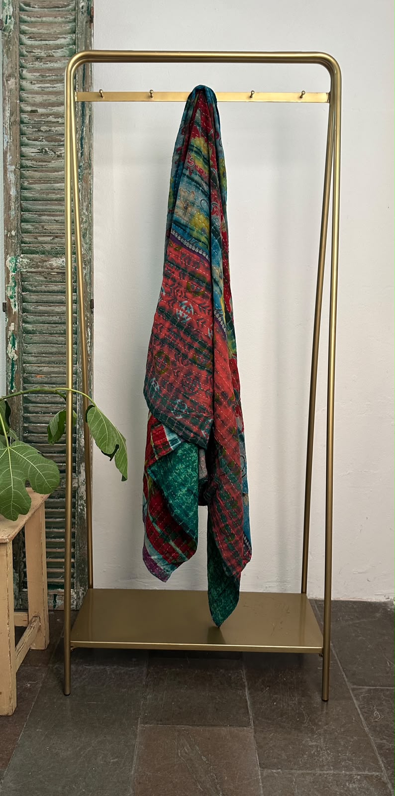 Kantha Tæppe - 1129