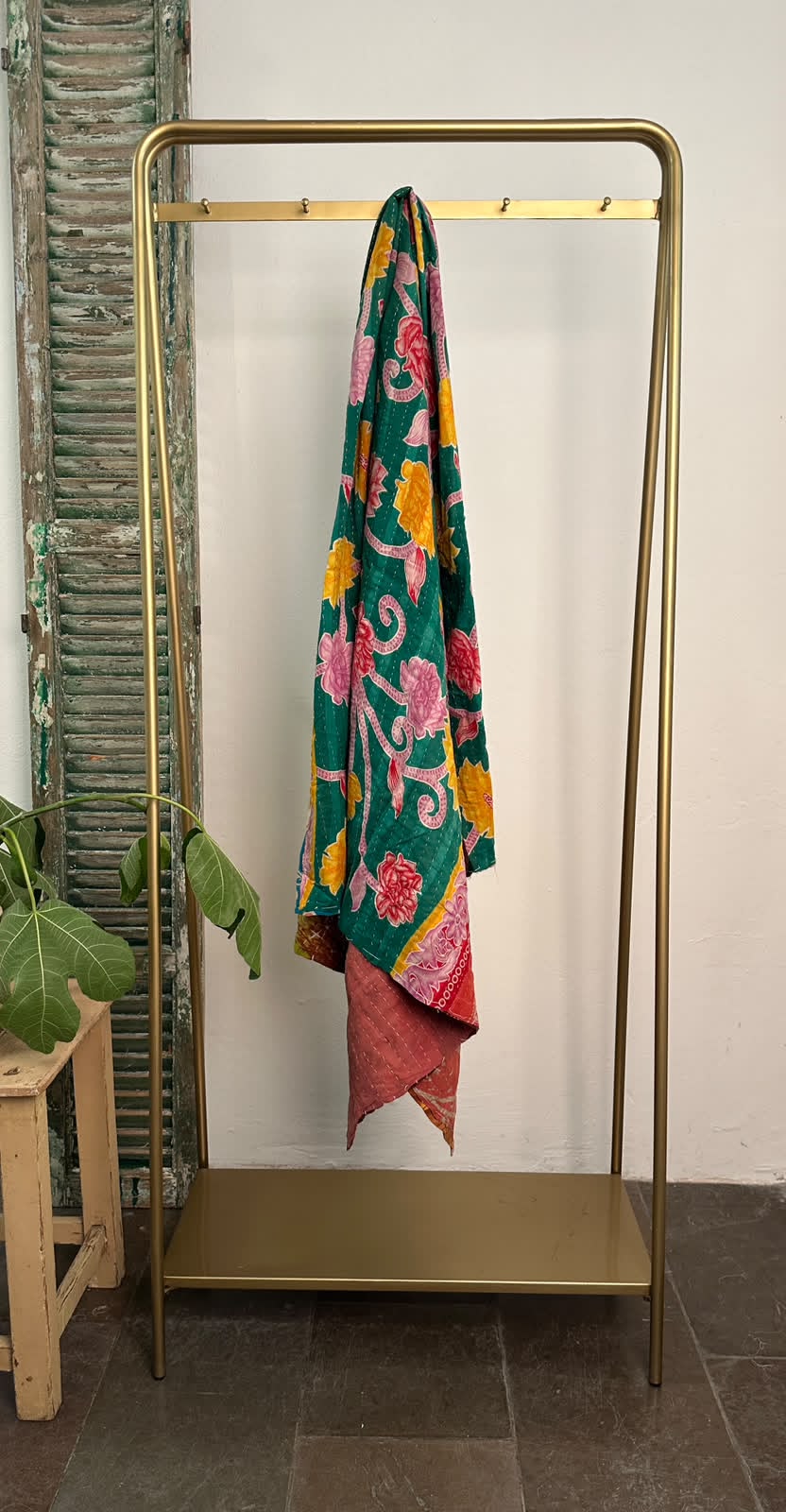 Kantha Tæppe - 1136