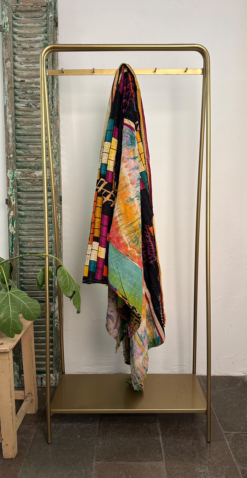 Kantha Tæppe - 1137