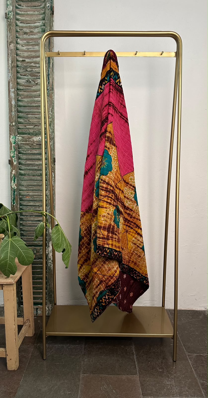 Kantha Tæppe - 1143