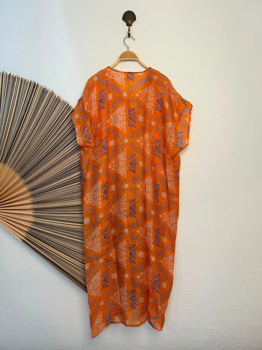 2043 Kaftan SS silk