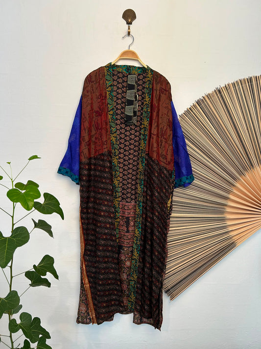 119 Kimono silk long