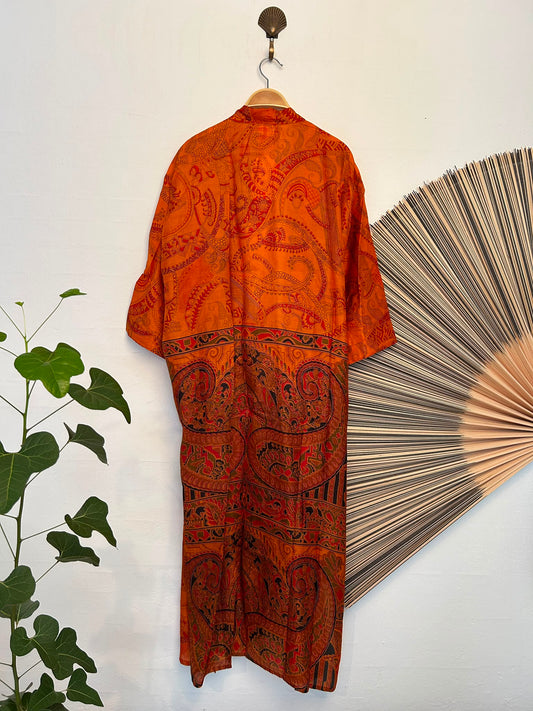 120 Kimono silk long