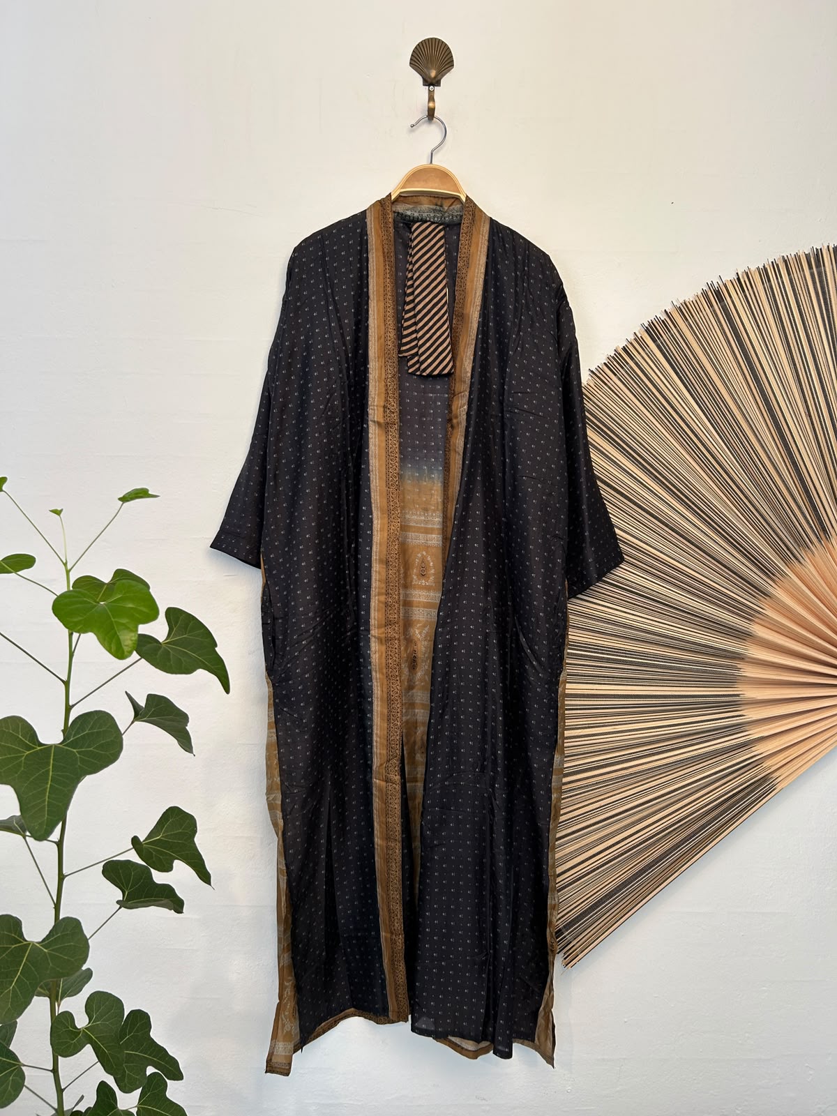 126 Kimono silk long