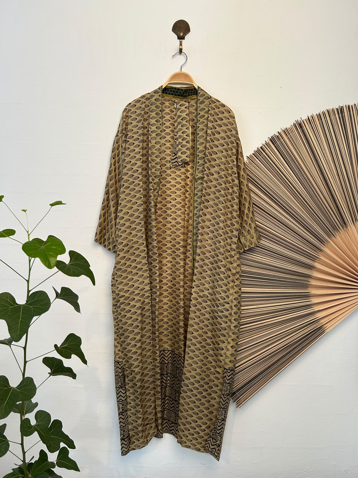 129 Kimono silk long