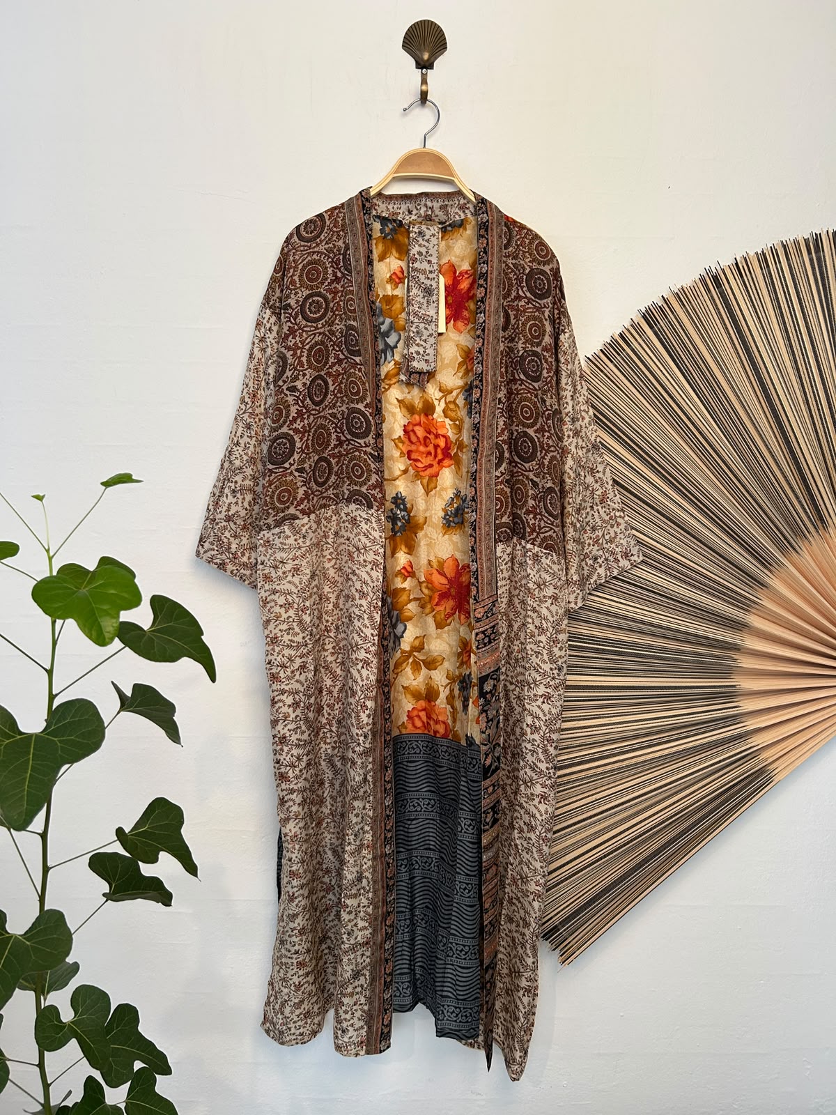 130 Kimono silk long