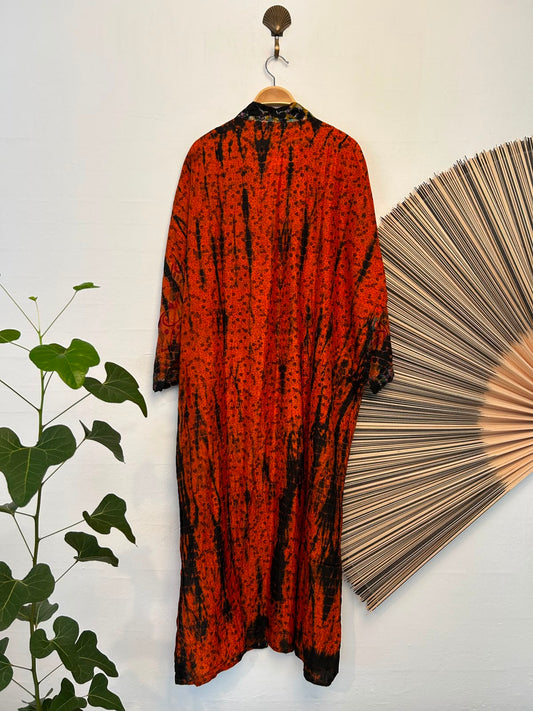 131 Kimono silk long