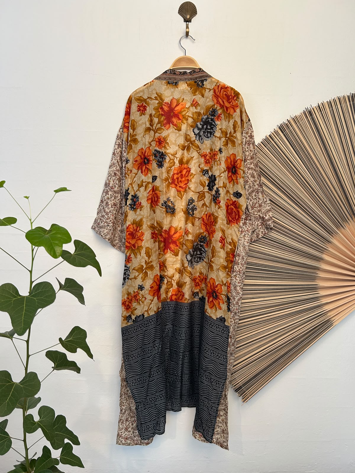 130 Kimono silk long