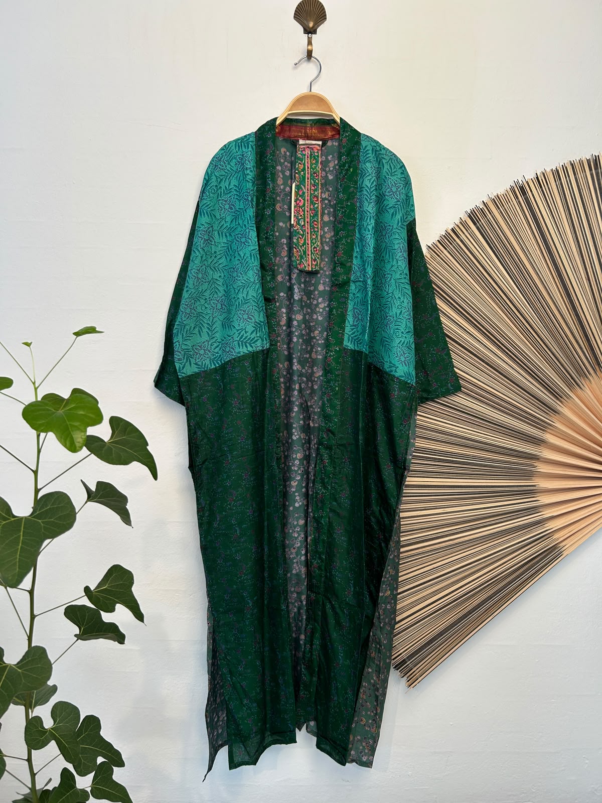 132 Kimono silk long