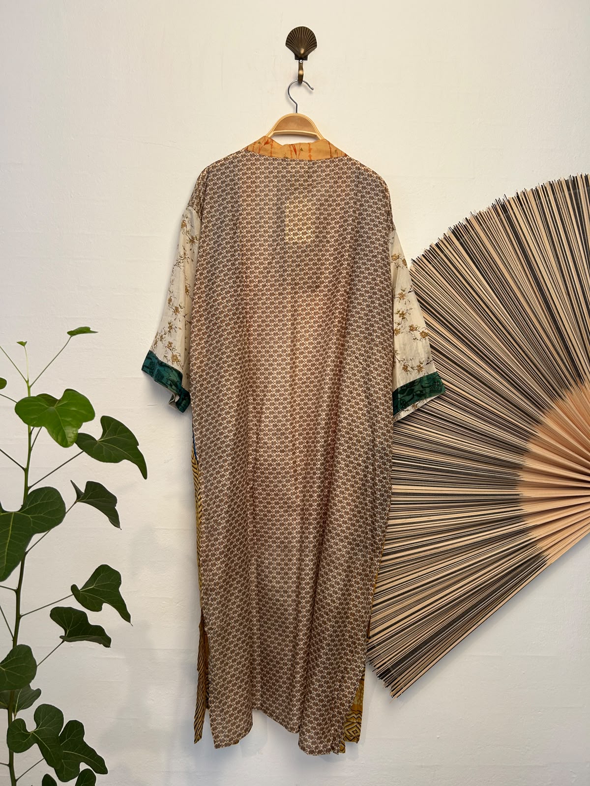 134 Kimono silk long