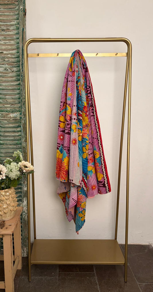 Kantha Tæppe - 1150