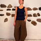 Cannes pants - Chocolate brown