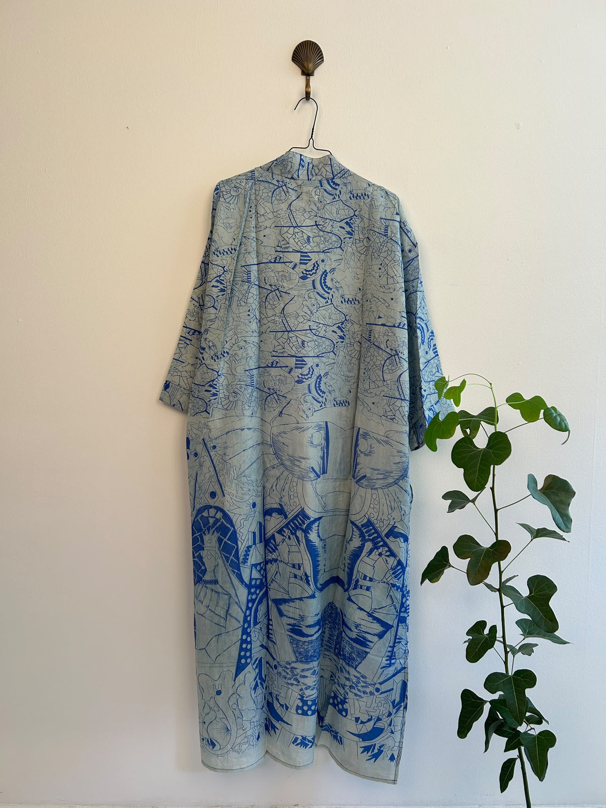 Kimono silk long - 5819