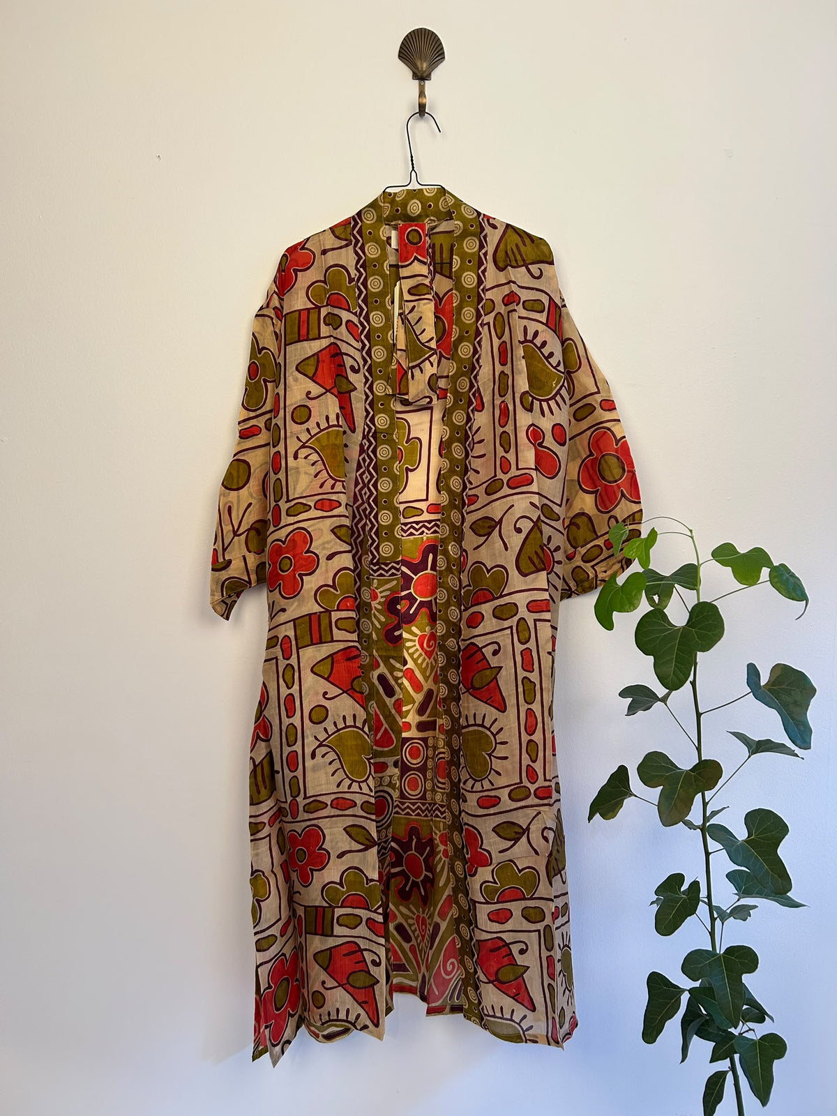 Kimono silk long - 5824