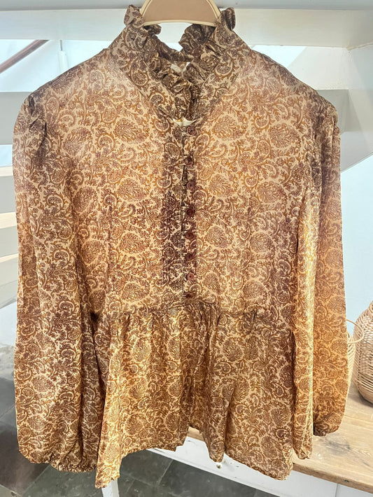 Roza Shirt Silk - 24