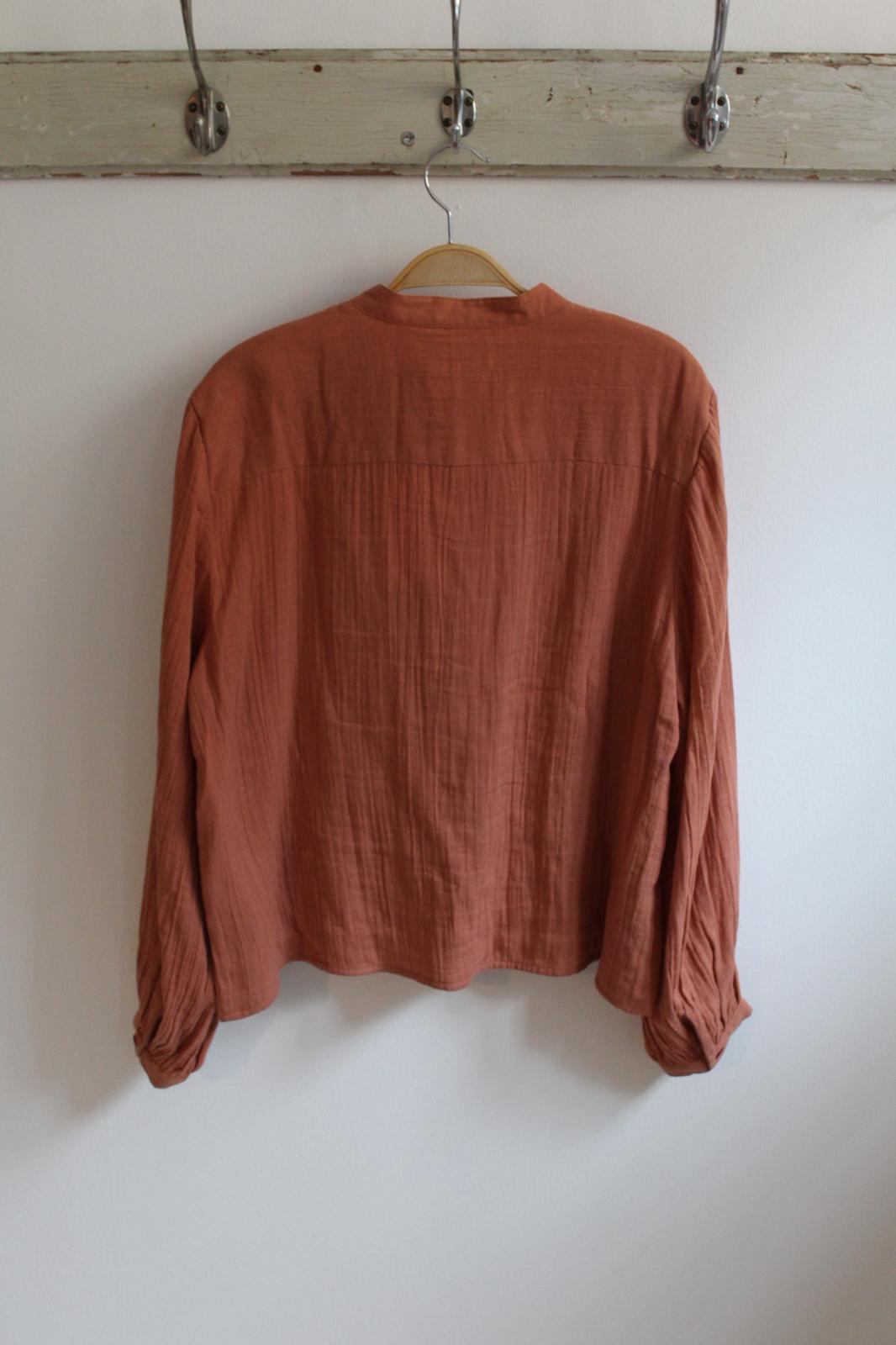 Stella shirt terracotta