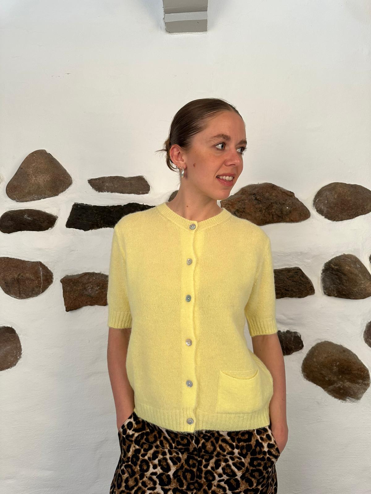 Camille Knit - Butter Yellow