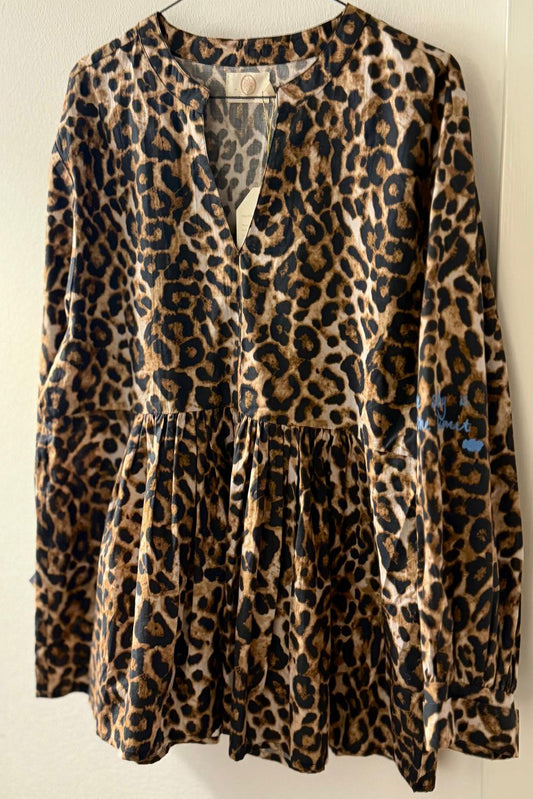 Ana Blouse - Leo (Blue)