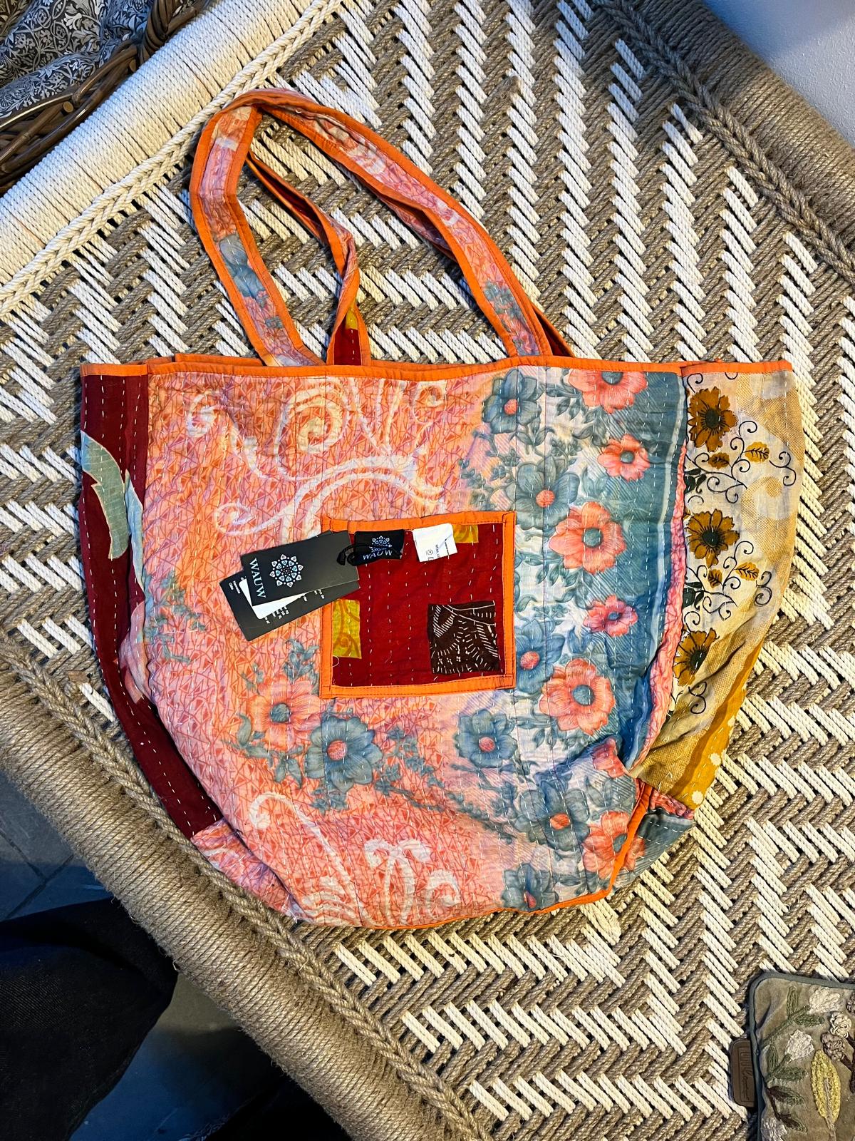Kantha Tote Bag