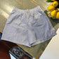 Skall Shorts - Blue/Brown Stripe