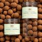 Caramel Liquorice - Chocolate coated winegum