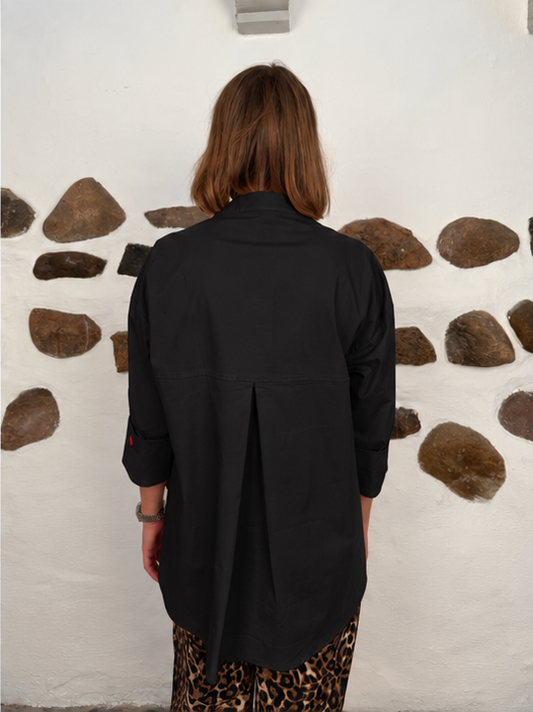 Luna shirt We care about you - Black
