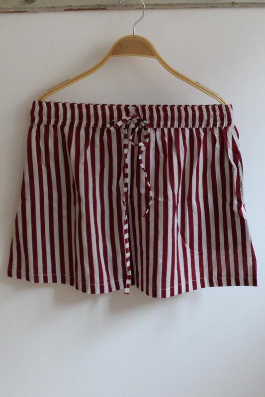 Skall Skirt - Red Stripes