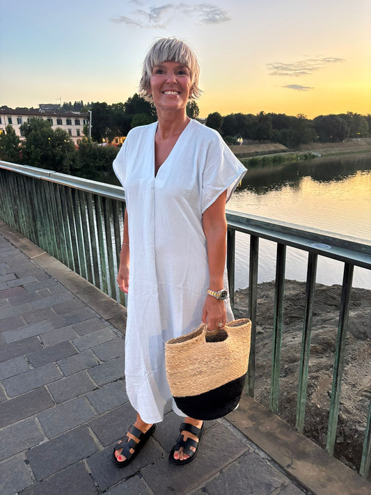 Stella kaftan light blue