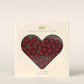 Heart Box - Chocolate coated winegum raspberry