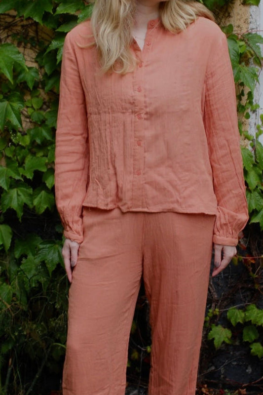 Stella Shirt - Terracotta