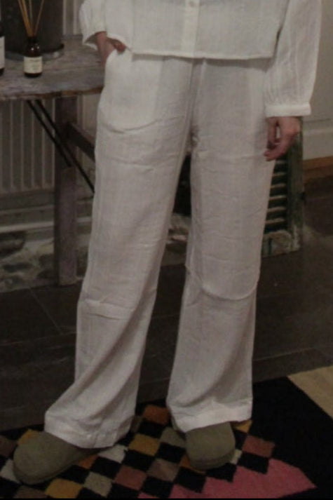 Stella Pants - White